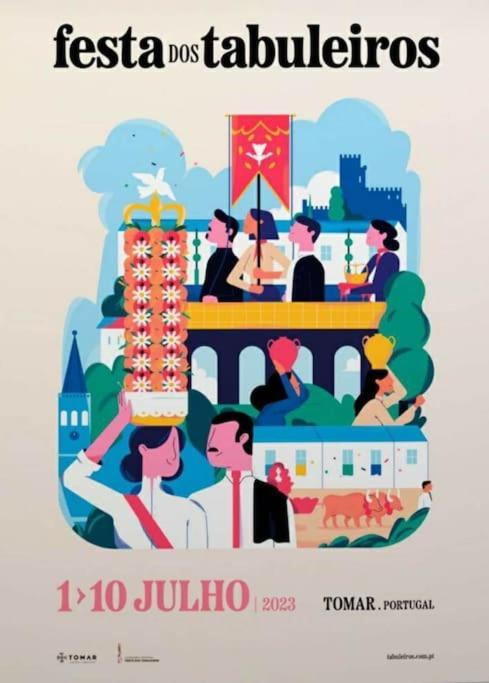 Casa Azul Tomar Prive Vakantiehuis 외부 사진